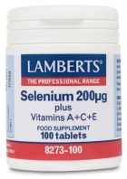 Selenium 200 µg plus A + C + E 100 Tablets