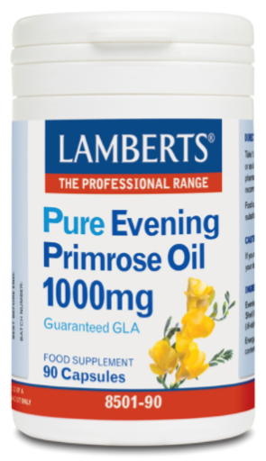 Primrose Oil (evening primrose) pure 1000 mg 90 capsules