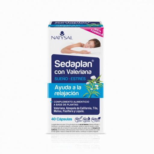 Sedaplan with Valerian 40 Capsules