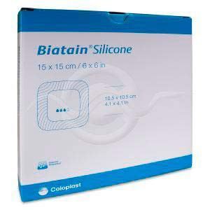 Biatain Silicone Lite Dressing 10X10 cm 3 pcs