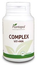 Complex Vitamins + Minerals 60 Capsules Eco