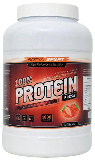 100% Strawberry Soy Protein