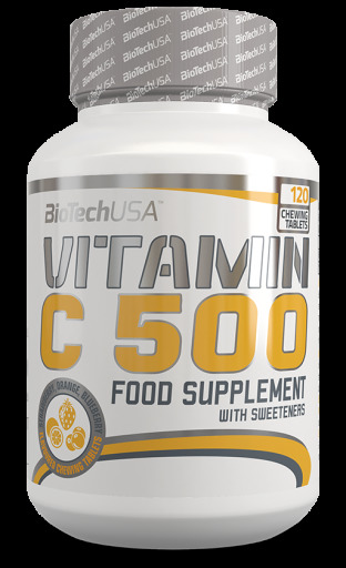 Vitamin C 500 Mg 120 Chewable Tablets