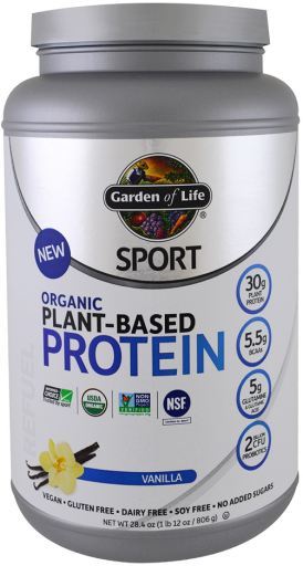 Organic PlantBased Protein Vanilla 806 g