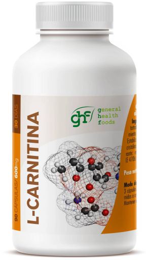 L - Carnitine 600 mg 90 Capsules