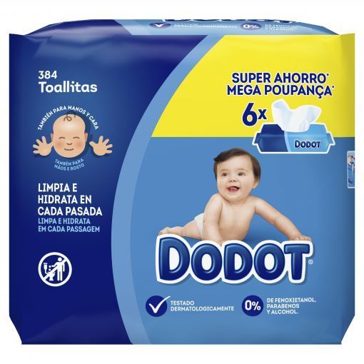 Baby Wipes 6x64 Units