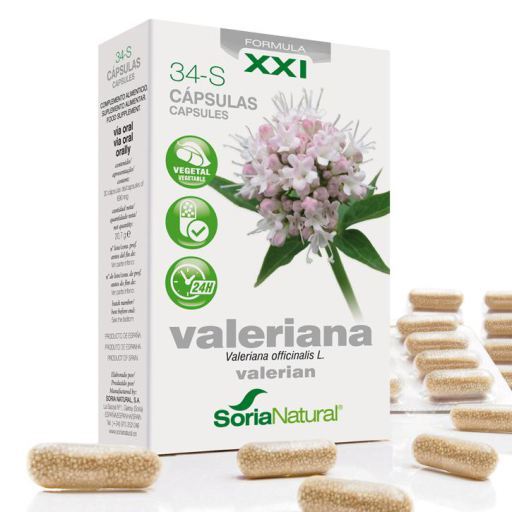 S Valerian 34 Capsules