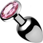 Big Butt Plug with Pink Gem