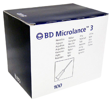 Microlance needles 40x1.2 mm 1 100 units