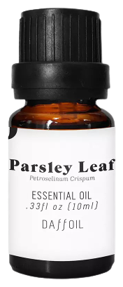 Essential Oil for Aromatherapy with Parsley Leaf