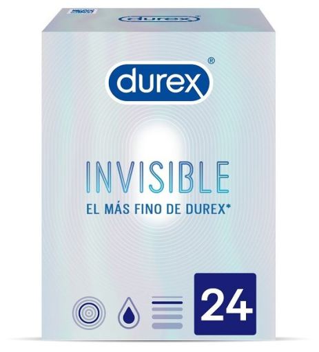 Invisible Condoms Extra 24 units