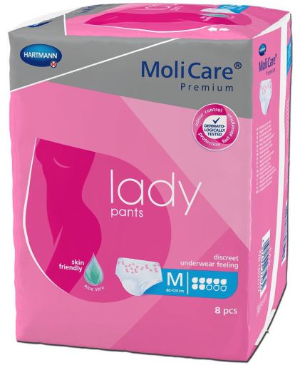 Incontinence Panties for Women 7 Drops M 8 units