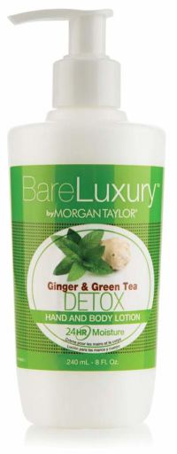 Ginger and Green Tea Detox Lotion Hand and Body Care