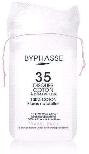 Cotton Discs Make-up Remover Travel Packaging 35 units