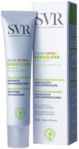 Sebiaclear Mattifying Cream SPF 50+ 40 ml