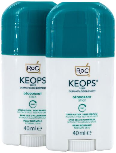 Keops Deodorant Stick 2 x 40 ml