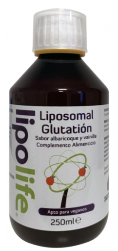 LipoLife Liposomal Glutathione Apricot and Vanilla 100 ml