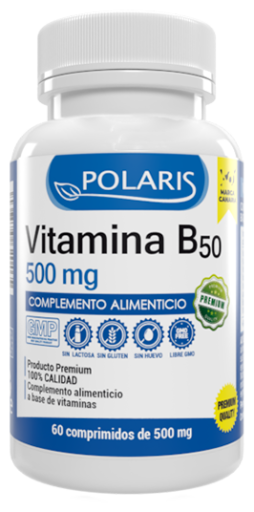 Vitamin B50 500 mg 60 Tablets