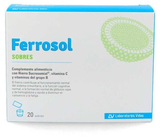 Ferrosol 20 Envelopes