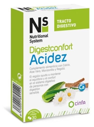 Ns Digest Comfort Acidity 30 Capsules