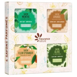 Box of 4 Scented Soaps 4 x 100 gr