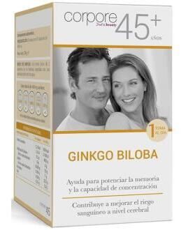 45+ Ginkgo Biloba Memory 60 Capsules