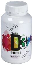 Vitamin D3+ 4000Ui 100 Capsules