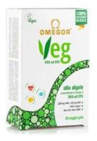 Omegor Veg Omega 3 Vegetable 60 Capsules