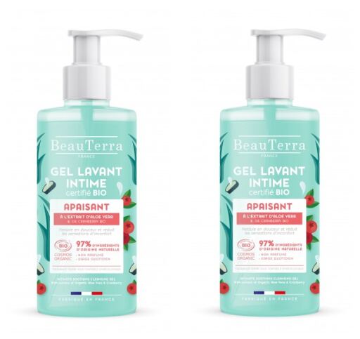 Bio Gel Lavant intime Apaisant Pack 2X500 ml