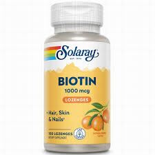 Biotin 1000 mcg 100 Sublingual Tablets Orange