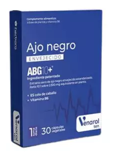 Venarol Aged Black Garlic 30 Capsules