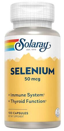 Selenium 50 Mcg 100 Capsules