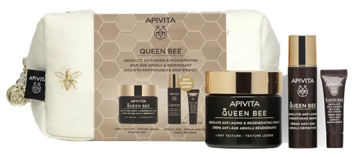 Queen Bee Light Texture Cream + Serum 10 ml + Eye Contour 2 ml