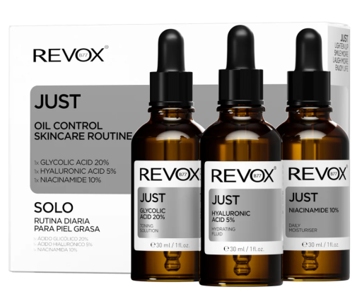 Just Oil Control Skincare Routine 3 x 30 ml